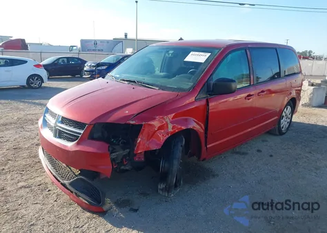 2016 Dodge Grand Caravan Se from USA, damaged, VIN 2C4RDGBG7GR153277